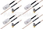 高可靠性 MIL-SPEC 系列,M39012/16-0220 转 M39012/56-3107 电缆组件, M17/113-RG316