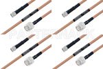 高可靠性 MIL-SPEC 系列,M39012/55-3028 转 M39012/26-0011 电缆组件, M17/128-RG400