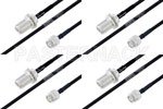 高可靠性 MIL-SPEC 系列,M39012/26-0011 转 M39012/03-0503 电缆组件, M17/84-RG223