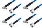 4.1/9.5 Mini DIN 公头转SMA 直角型公头电缆组件