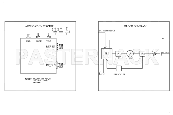 2 GHz 锁相振荡器，10 MHz 外部基准，相位噪声 -100 dBc/Hz，SMA