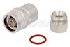 N Male Connector Clamp/Non-Solder Contact Attachment for LMR-400, PE-C400, PE-B400, PE-B405