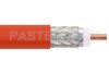 Low Loss Flexible LMR-195-LLPL Indoor Rated Coax Cable Double Shielded with Orange PVC (FR) Jacket