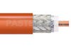 Low Loss Flexible LMR-400-LLPL Plenum Rated Coax Cable Double Shielded with Orange PVC (FR) Jacket