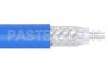 Flexible PE-P141 Coax Cable Double Shielded with Blue FEP Jacket