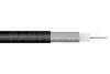 Formable PE-SR405FLJ Coax Cable with Outer Conductor and Black FEP Jacket