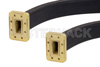 WR-112 Seamless Flexible Waveguide 36 Inch, CPR-112G Flange Operating From 7.05 GHz to 10 GHz