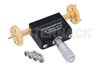 WR-12 Waveguide Continuously Variable Attenuator, 0 to 30 dB, From 60 GHz to 90 GHz, UG-387/U Round Cover Flange, Dial