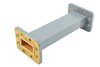 WR-137 Straight Waveguide Section 6 Inch Length, CPR-137G Grooved Flange from 5.85 GHz to 8.2 GHz