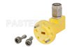 WR-15 UG-385/U Round Cover Flange to 1.85mm Male Waveguide to Coax Adapter Operating from 50 GHz to 65 GHz