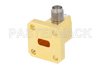 WR-28 UG-599/U Square Cover Flange to 2.92mm Female Waveguide to Coax Adapter Operating from 26.5 GHz to 40 GHz