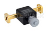 0 to 180 Degree WR-28 Waveguide Phase Shifter, From 26.5 GHz to 40 GHz, With a UG-599/U Flange