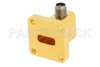 WR-42 UG-597/U Square Cover Flange to 2.92mm Female Waveguide to Coax Adapter Operating from 18 GHz to 26.5 GHz