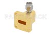WR-42 UG-597/U Square Cover Flange to 2.92mm Male Waveguide to Coax Adapter Operating from 18 GHz to 26.5 GHz