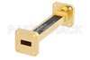 WR-42 Instrumentation Grade Straight Waveguide Section 3 Inch Length with UG-595/U Flange Operating from 18 GHz to 26.5 GHz