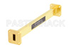 WR-42 Instrumentation Grade Straight Waveguide Section 6 Inch Length with UG-595/U Flange Operating from 18 GHz to 26.5 GHz