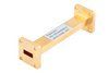 WR-42 Instrumentation Grade Straight Waveguide Section 3 Inch Length, UG-595/U Square Cover Flange from 18 GHz to 26.5 GHz