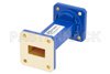 WR-75 Commercial Grade Straight Waveguide Section 3 Inch Length with UBR120 Flange Operating from 10 GHz to 15 GHz