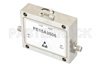 47 dB Gain, 2 Watt P1dB, 6 GHz to 12 GHz, Broadband High Gain Amplifier, 42 dBm IP3, 6 dB NF, SMA