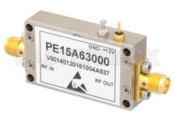 1 dB NF Input Protected Low Noise Amplifier, Operating from 10 MHz to 1 GHz with 30 dB Gain, 17 dBm P1dB and SMA