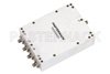 4 Way Broadband Combiner from 80 MHz to 1 GHz SMA