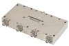 4 Way Broadband Combiner from 2 GHz to 6 GHz SMA