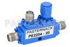Directional 20 dB SMA Coupler From 4 GHz to 8 GHz Rated to 50 Watts