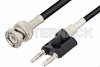 BNC Male to Banana Plugs Cable Using RG58 Coax