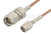 SMA Male to SSMA Male Cable Using RG178 Coax, RoHS