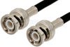 BNC Male to BNC Male Cable Using 93 Ohm RG62 Coax