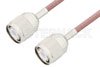 HN Male to HN Male Cable Using RG142 Coax, RoHS