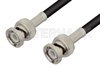 BNC Male to BNC Male Cable Using RG223 Coax