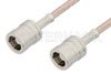 75 Ohm SMB Plug to 75 Ohm SMB Plug Cable Using 75 Ohm RG179 Coax, RoHS