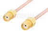 SMA Female to SMA Female Cable Using RG405 Coax