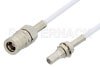 SMB Plug to SMB Jack Bulkhead Cable Using RG196 Coax