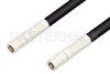 SMB Plug to SMB Plug Cable Using RG223 Coax, RoHS