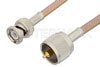 UHF Male to BNC Male Cable Using RG400 Coax