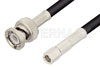 SMC Plug to BNC Male Cable Using RG223 Coax, RoHS