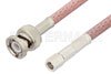 SMC Plug to BNC Male Cable Using RG142 Coax