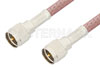 Mini UHF Male to Mini UHF Male Cable Using RG142 Coax