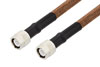 C Male to C Male Cable Using RG225 Coax , LF Solder