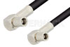 SMB Plug Right Angle to SMB Plug Right Angle Cable Using RG223 Coax