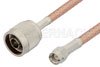 SMA Male to N Male Cable Using PE-P195 Coax