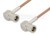 SMB Plug Right Angle to SMB Plug Right Angle Cable Using RG178 Coax