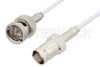 75 Ohm BNC Male to 75 Ohm BNC Female Cable Using 75 Ohm RG187 Coax