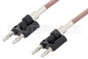 Banana Plug to Banana Plug Cable 48 Inch Length Using RG142 Coax