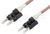 Banana Plug to Banana Plug Cable 72 Inch Length Using RG142 Coax