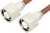 LC Male to LC Male Cable Using RG393 Coax