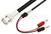 BNC Male to Banana Plug Cable 72 Inch Length Using 75 Ohm RG59 Coax