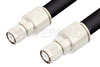 HN Male to HN Male Cable Using RG218 Coax, RoHS